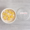 Helado de individual de piña colada