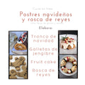 Curso Postres Navideños y Rosca de Reyes ONLINE