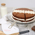 Pastel pingüino vegano grande (12 porciones)