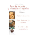 Curso Pan de muerto y chocolate bombs ONLINE