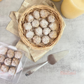 Polvorones de Nuez altos en proteína, Caja de 9 piezas.