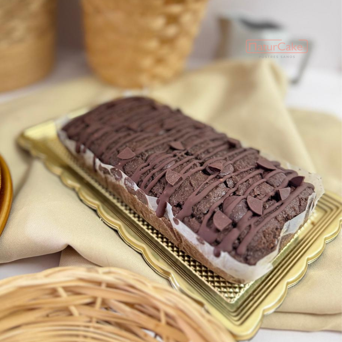 Panqué de chocolate