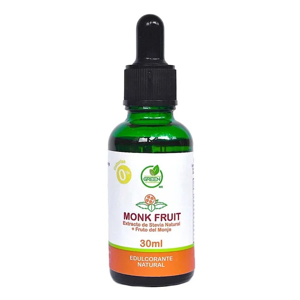 Stevia con monk fruit liquidos 30ml