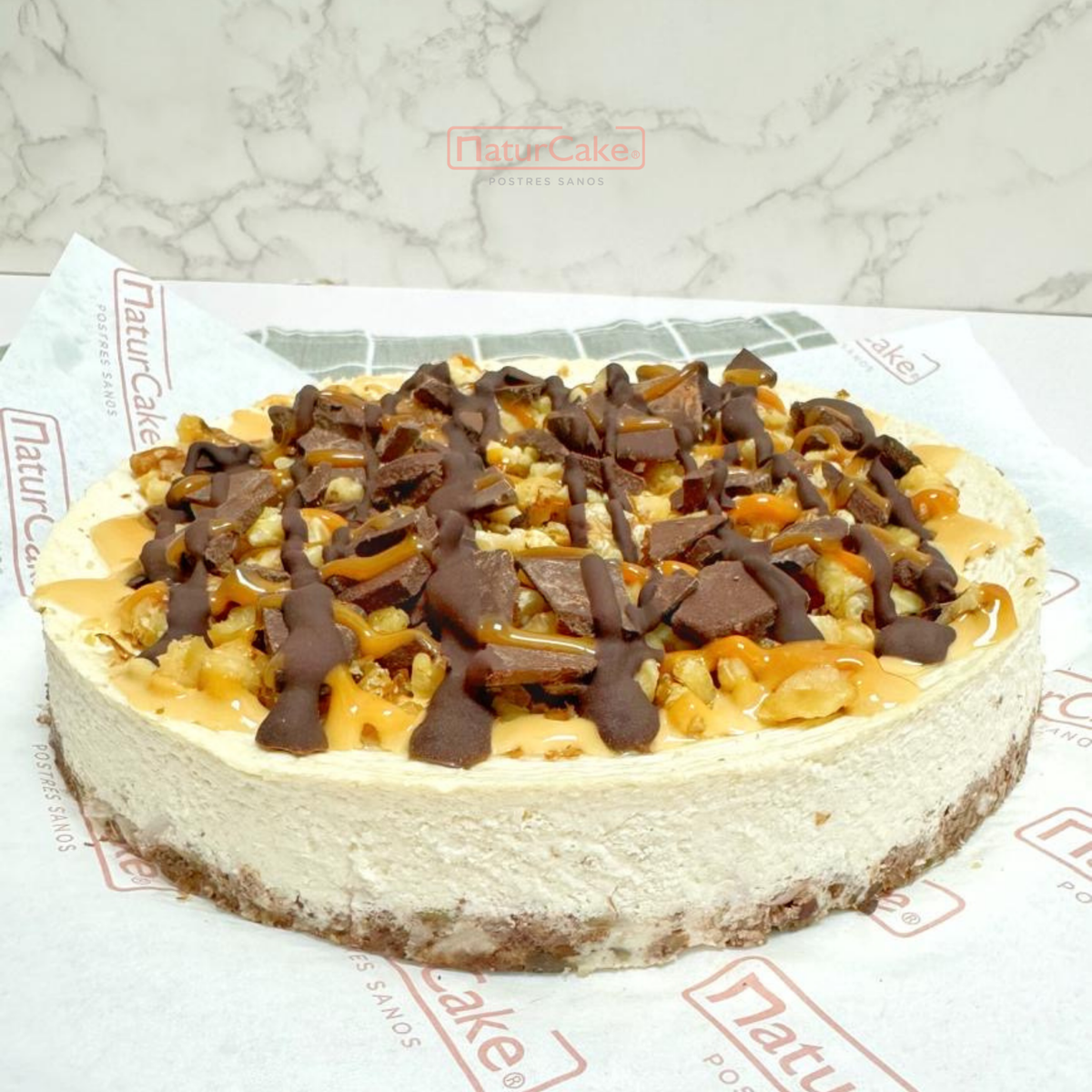 Cheesecake tortuga (8porciones).