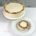 Pastel de zanahoria grande (12 porciones) Con.o sin lácteos.