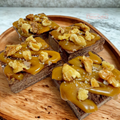 Brownie de caramelo salado 1 pieza.