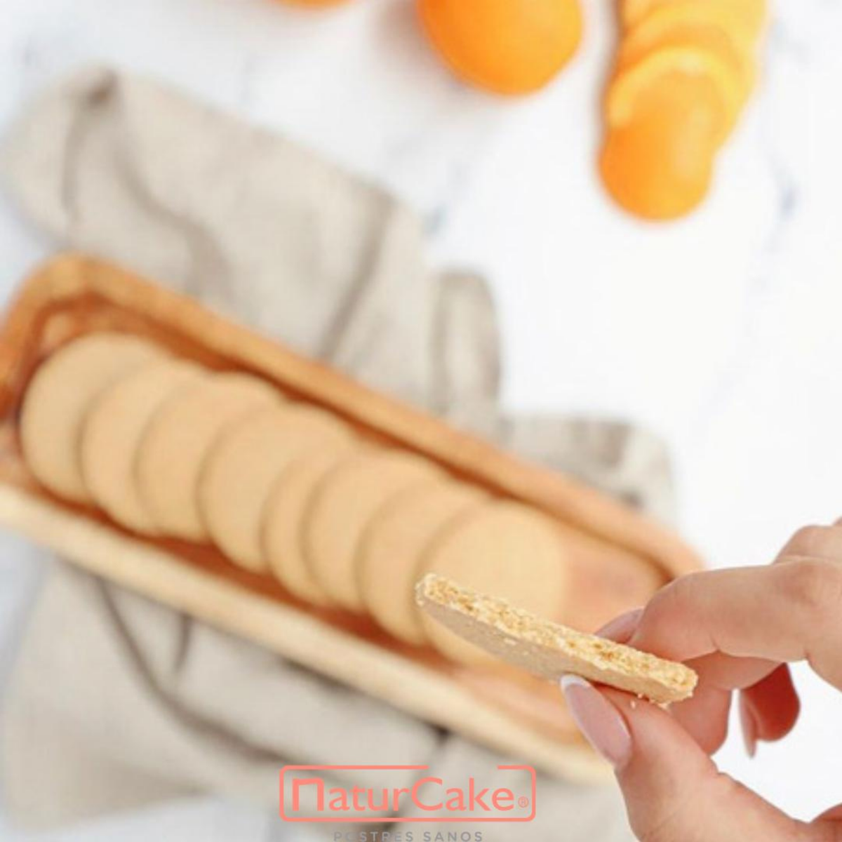 Polvorones de naranja 9pz.