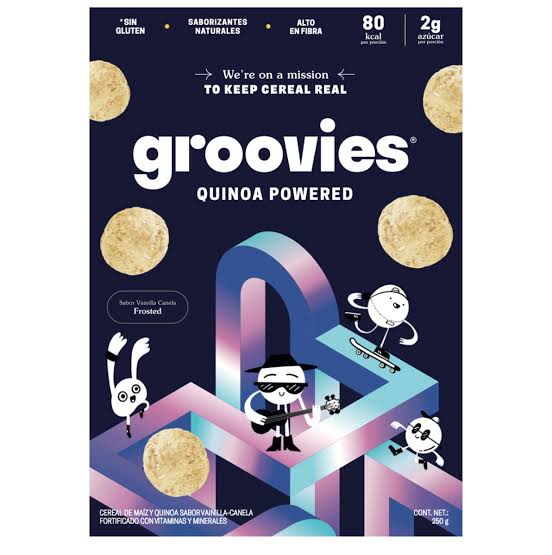 Cereal groovies de vainilla