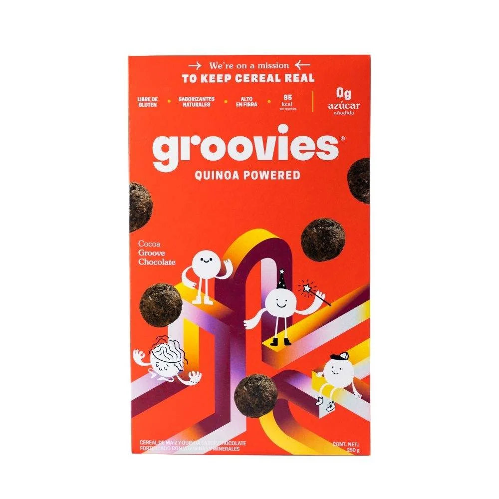 Cereal groovies de chocolate